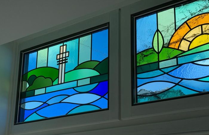 Isolierte Bleiverglasungen in Oberlichtern in Hilversum